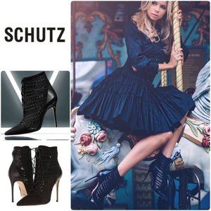 Schutz Jolana Leather Bootie